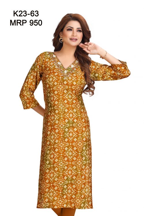 designn of kurti K23-63