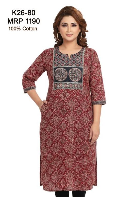 designn of kurti K26-80