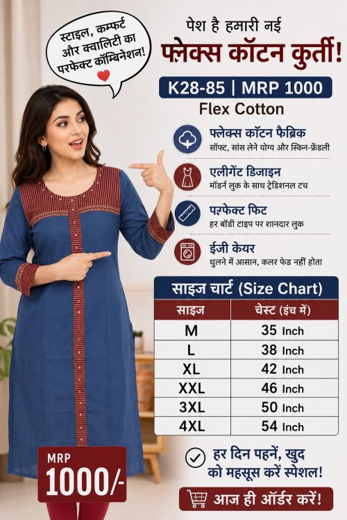 designn of kurti K28-85