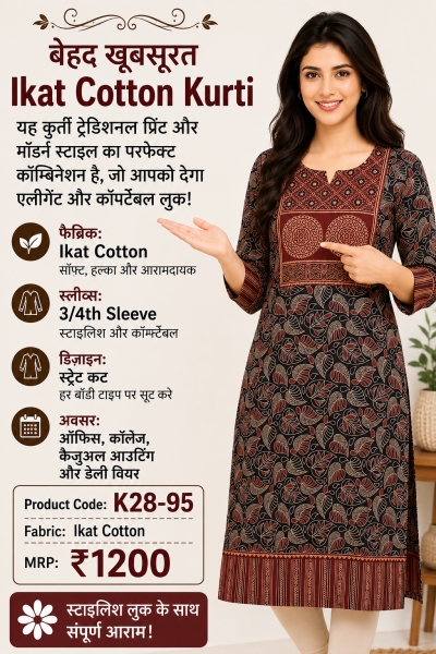 designn of kurti K28-95