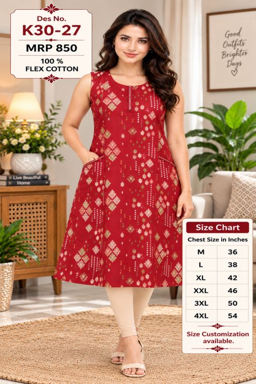 designn of kurti K30-27