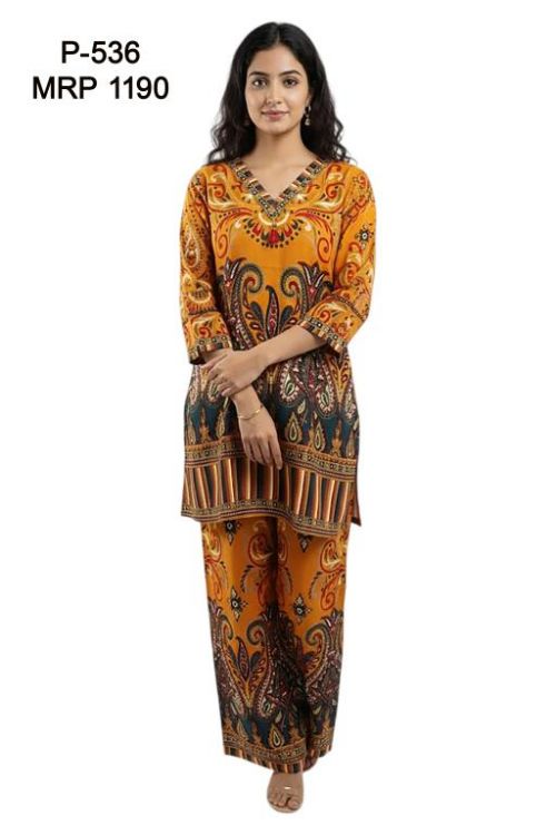 designn of kurti P-536